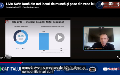 Internaționalizarea businessurilor românești, în dezbatere la conferința CDG–BNR